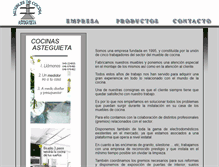 Tablet Screenshot of mueblesasteguieta.com